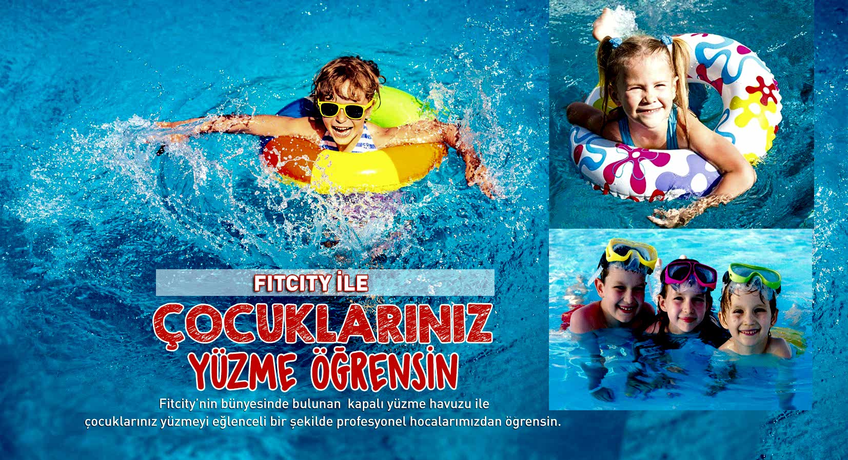 Çocuklarımız Yüzme Öğrensin